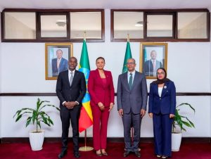 Read more about the article State Minister Meets with Haitian Foreign Ministry Advisor in Addis Ababa