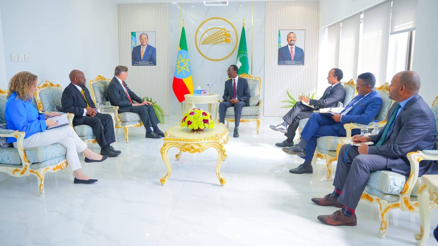 You are currently viewing Foreign Minister Gedion Talks with U. S Deputy Secretary of State