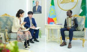 Read more about the article FM Gedion Receives Japanese Delegation Led by State Minister for Foreign Affairs
