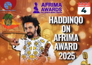 Read more about the article Hadinko Named Best Jazz Artist in Africa at AFRIMA 2025, Elevating Ethiopia’s Global Musical Presence