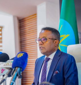 Read more about the article Spokesperson Ambassador Nebiat Briefs the Media on Preparations for AU and Italy-Africa Summits