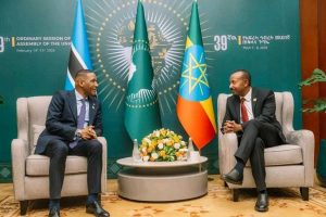 Read more about the article Prime Minister Abiy Holds High-Level Diplomatic Talks with African Leaders at 39th AU Summit.