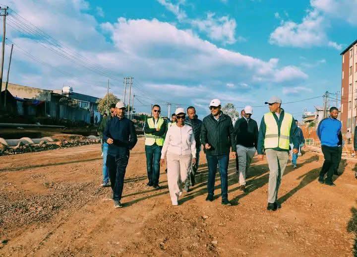 You are currently viewing Mayor Evaluates Construction of Key Roads in Addis Ababa