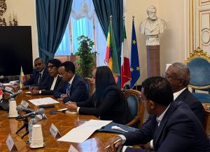 Read more about the article Ethiopian Delegation Holds High-Level Talks with Italy to Advance Strategic Economic Cooperation