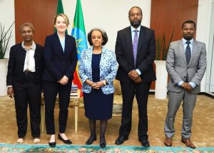 Read more about the article Pireezidaanti Saahilawarqi Daayrektara olaanaa Dhaabbataa Godaantota Addunyaa waliin mari’atan