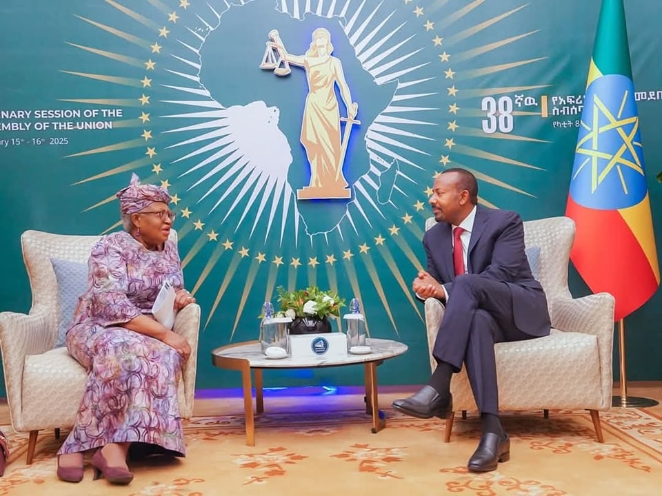 Read more about the article Dooktar Abiy Daayriktera Olaantuu Dhaabbata Daldala Addunyaa waliin mari’atan