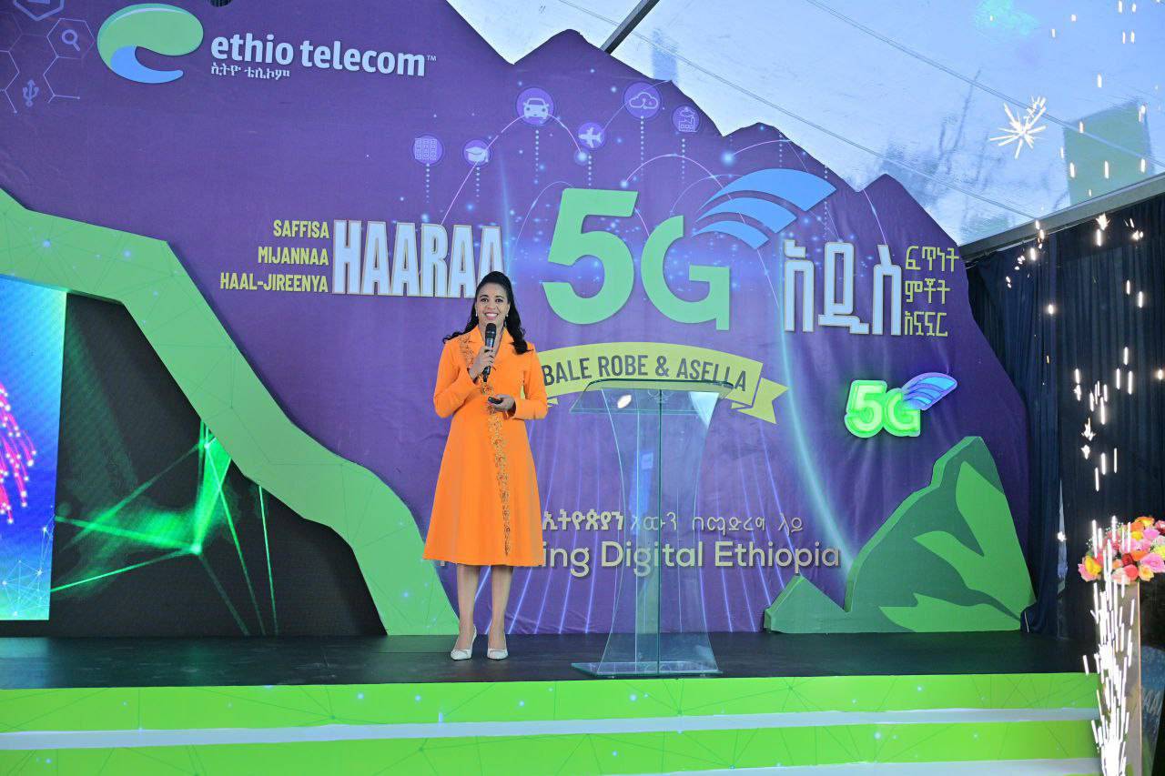 Read more about the article Itiyoo telekoom tajaajila neetiworkii dhaloota shanaffaa (5G) Magaalota Roobee fi Asallaatti eegalchiise.