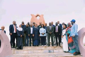 Read more about the article Kantiibaa Adaanech Abeebee Pirezidaantii Naannoo Beenishaangul Gumuz Obbo Ashaadlii Hasan waliin ta’uun Magaalaa Asoosaatti biqiltuu dhaaban