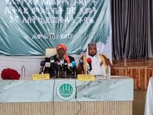 Read more about the article Hawaasni Muslimaa tokkummaa ofiisaa tiikfachuun, Obbolummaa hordoftoota Amantaalee biroo waliin qabu caalaatti jabeessuufi nageenya biyyaa eeguu akka qabu ibsame