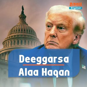 Read more about the article Pirezidaant Tiraamp deggersa alaa doolaara biliyoona 4.9 haqan