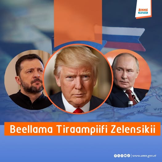 You are currently viewing Tiraampiifi Zeleniskiin wal arguufi