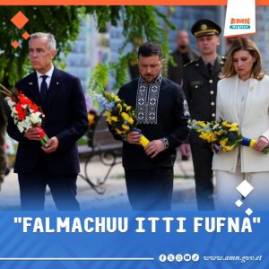 Read more about the article Yuukireen ammallee falmachuu ishee itti fufti – Zeleniskii