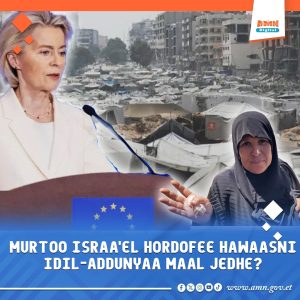 Read more about the article Israa’el Gaazaa dhuunfachuuf murteessuu hordofe hawaasni idil-addunyaa maal jedhe?