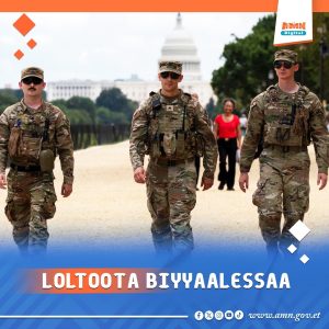 Read more about the article Traamp Loltoota Biyyaalessaa magaalota Amerikaa keessa bobbaasuu hordofee qeeqni dhagahamaa jira