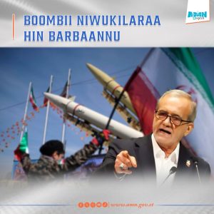 Read more about the article Iraan Meeshaalee Waraanaa Niwukilaraa hin barbaadduu- Masooyudi Pezekiyaan