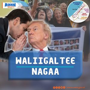 Read more about the article Israa’eliifi Hamaas waliigaltee nagaa marsaa jalqabaa mallatteessaniiru- Tiraamp