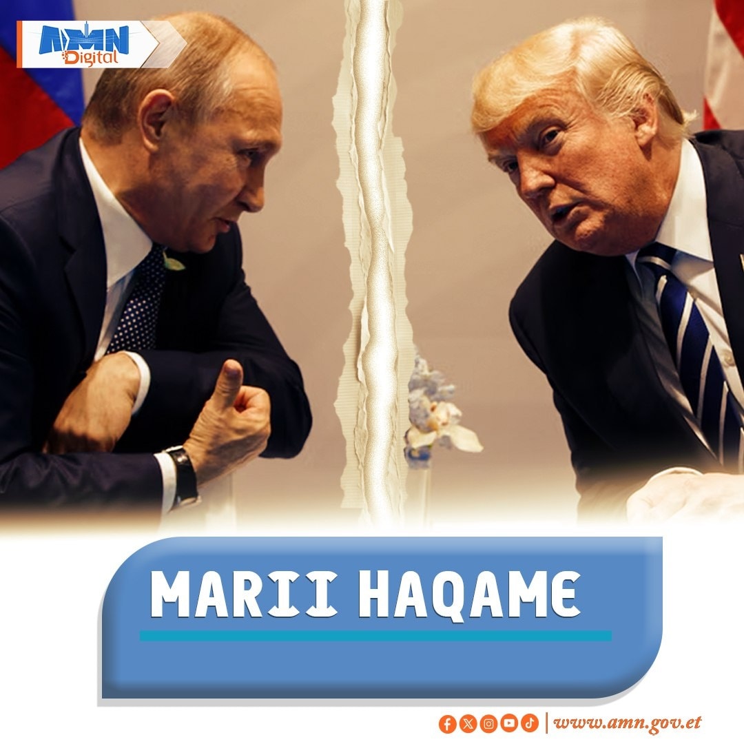 You are currently viewing “Mariin Puutin waliin yaadame haqameera” Tiraamp