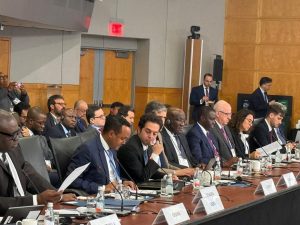 Read more about the article Obbo Ahimad Shideen walga’ii Ministirootaa G-24 irratti hirmaatan
