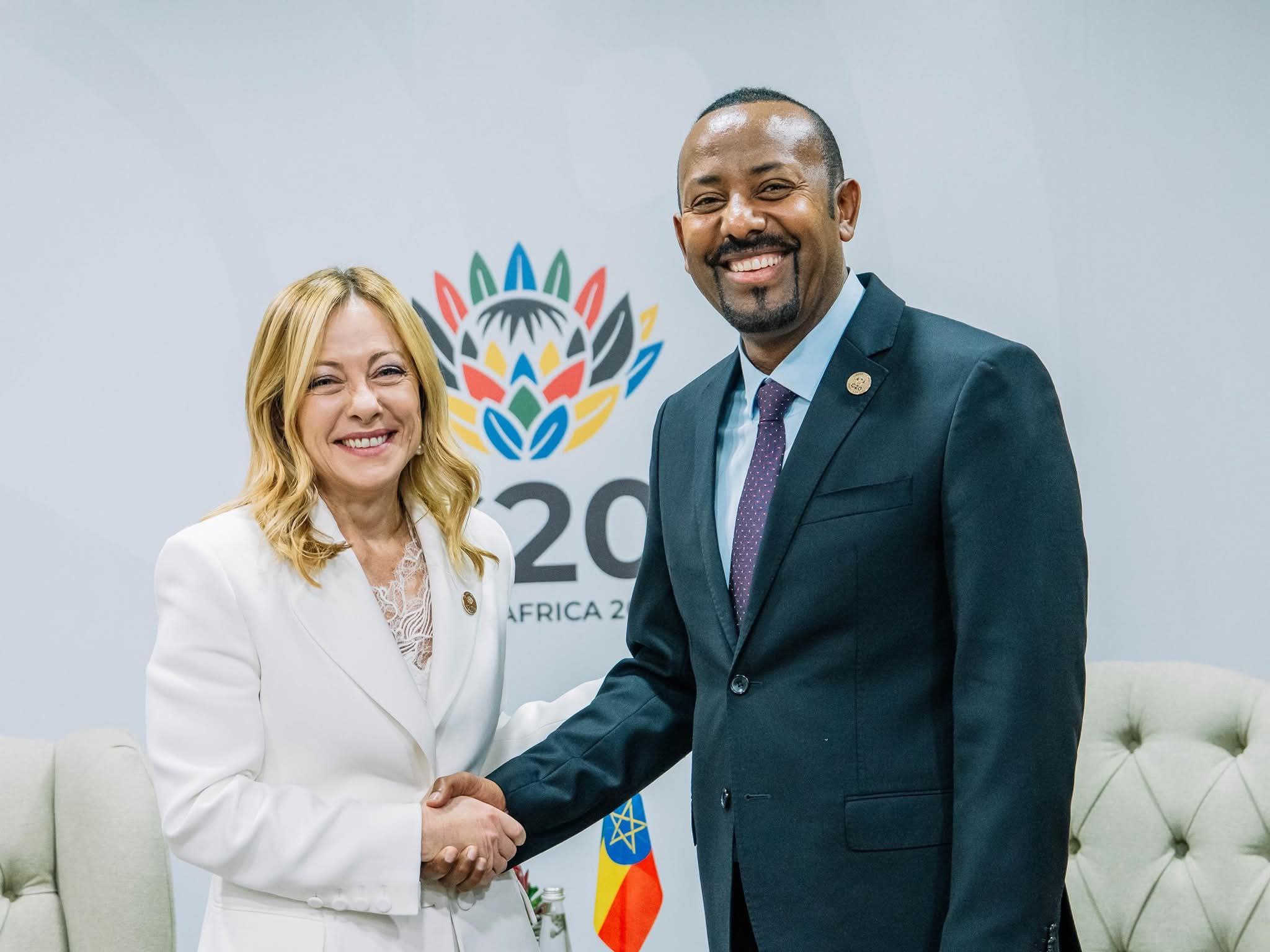 You are currently viewing Dooktar Abiyyi Ministira Muummee Itaalii Joorjiyaa Meeloonii waliin mari’atan