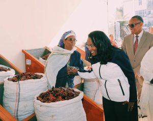 Read more about the article Kantiibaa Adaanech Abeebeen haadholii hojii daldala daandiirraan aduufi qorra keessa hojjetaa turaniif sheedii ammayyaa dabarsan