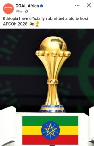 Read more about the article Itoophiyaan Waancaa Afriikaa 2028 qopheessuuf gaaffii dhiyeessuushee ‘Goal Africa’n gabaase.
