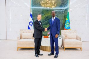 Read more about the article Pireezidaantiin Israa’el Daawwannaa Hojiif Finfinnee Dhufan