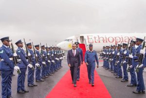 Read more about the article MM Abiyyi Ahimad Yaa’ii ‘Africa Forward’ irratti hirmaachuuf har’a Naayiroobii, Keeniyaa dhaqan