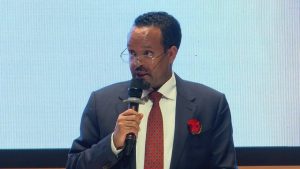 Read more about the article መመሓየሺ ማክሮ ኢኮኖሚ ባንኪ ንግዲ ኢትዮጵያ ኣብ ዓውዲ ፋይናንስ ዘለዎ እጃም መሪሕነት ንክዋፃእ ኣኽኢሉ እዩ-ሚኒስተር ገንዘብ ኣሕመድ ሽዴ