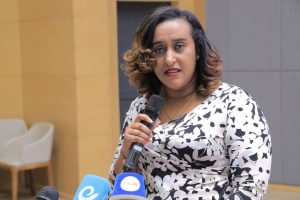 Read more about the article ደቂ ኣንስትዮ ንህንፀት ሰላም ዘይትካእ ግደ ኣለወን – ወ/ሮ ሊድያ ግርማ