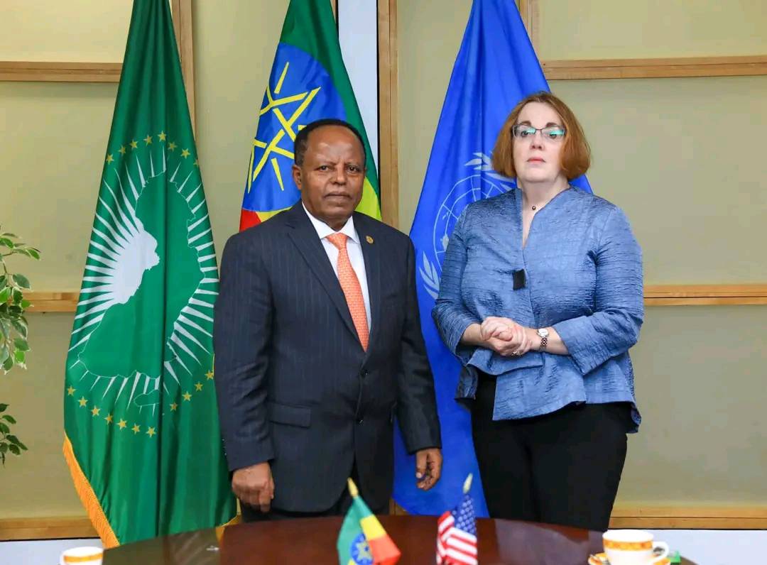 Read more about the article አምባሳደር ታዬ አጽቀሥላሴ ከአሜሪካ ውጭ ጉዳይ ሚኒስቴር የአፍሪካ ጉዳይ ረዳት ሚኒስትር ሞሊ ፊ ጋር ተወያዩ