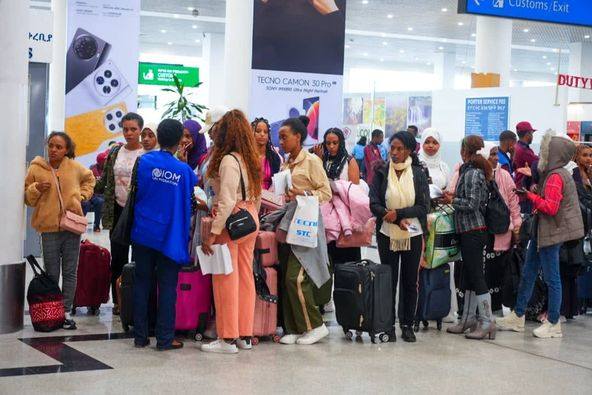Read more about the article በሊባኖስ በአስቸጋሪ ሁኔታ ውስጥ የነበሩ 125 ኢትዮጵያውያን ወደ ሀገራቸው ተመለሱ