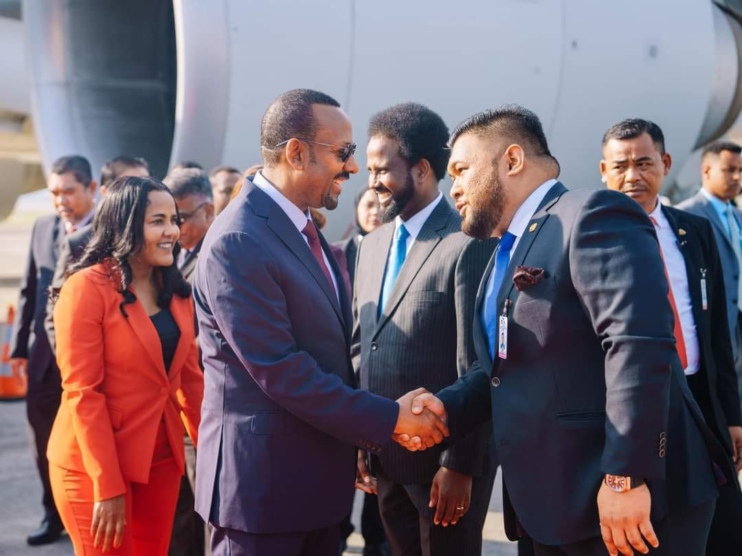 Read more about the article ጠቅላይ ሚኒስትር ዐቢይ አሕመድ(ዶ/ር) እና የልዑካን ቡድናቸው ማሌዢያ ኳላላምፑር ገቡ