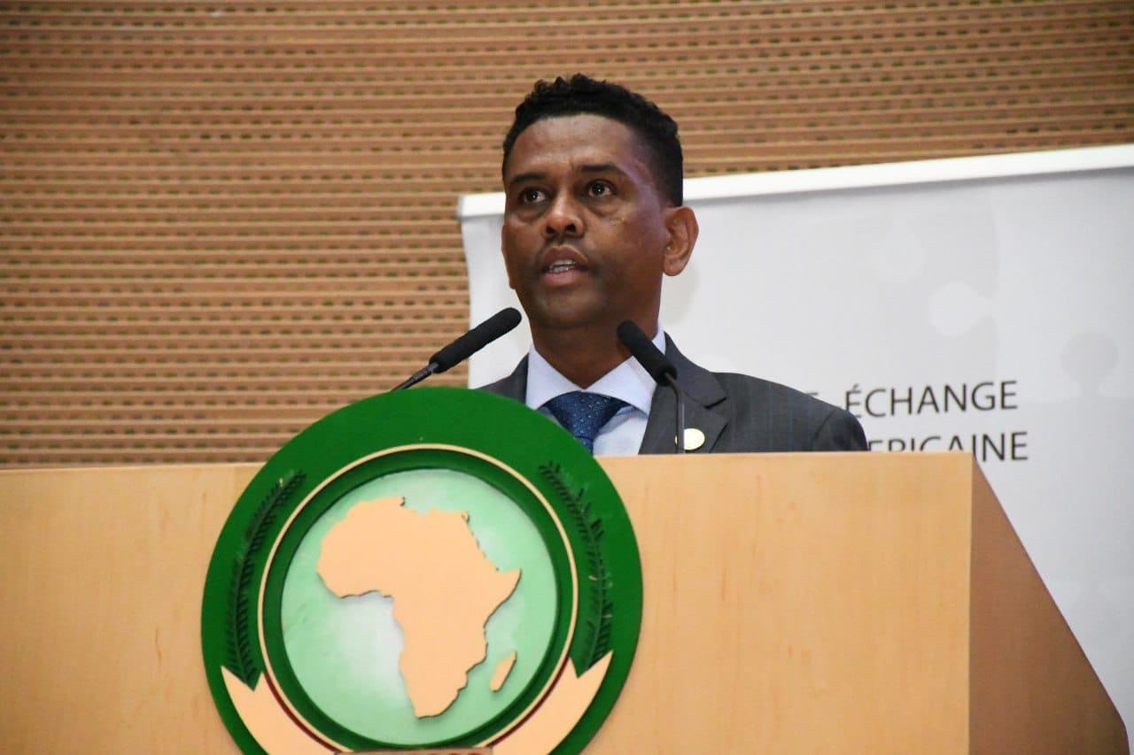 Read more about the article የአፍሪካ አህጉራዊ ነጻ ንግድ ቀጣና አንድ የጋራ ገበያ ለመፍጠር ከፍተኛ እድል አምጥቷል፡-ካሳሁን ጎፌ (ዶ/ር