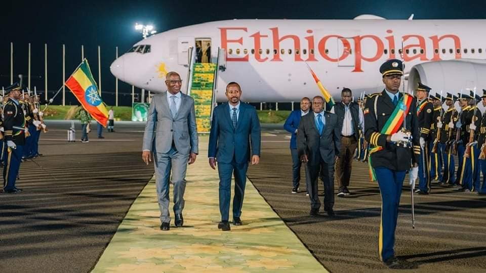 Read more about the article የጊኒው ጠቅላይ ሚኒስትር አማዱ ኡሪ ባህ አዲስ አበባ ገቡ