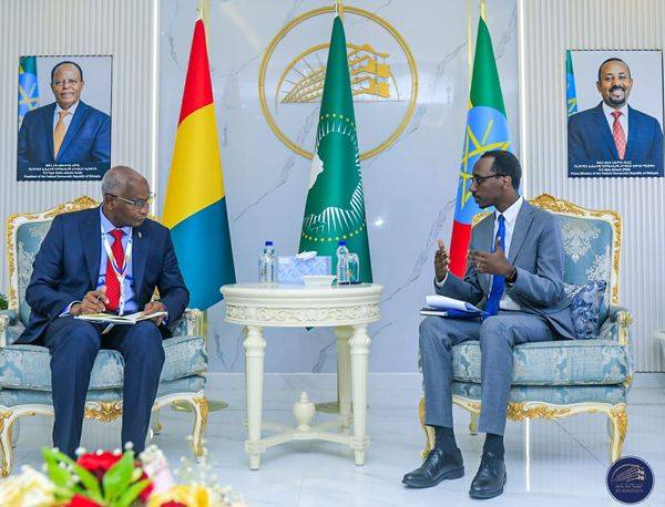 Read more about the article የአረንጓዴ አሻራ መርሃ ግብርን በሀገራቸው ለመተግበር ፍላጎት እንዳላቸው የጊኒ ጠቅላይ ሚኒስትር አማዱ ኡሪ ባህ ገለጹ