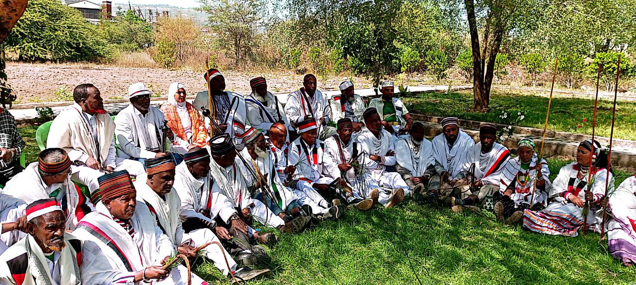 Read more about the article የሰላም ስምምነቱን ተከትሎ የተመለሱ ታጣቂዎችን አርአያነት በመከተል የቀሩትም እንዲመጡ የኦሮሞ አባገዳዎች ህብረት ጥሪ አቀረበ