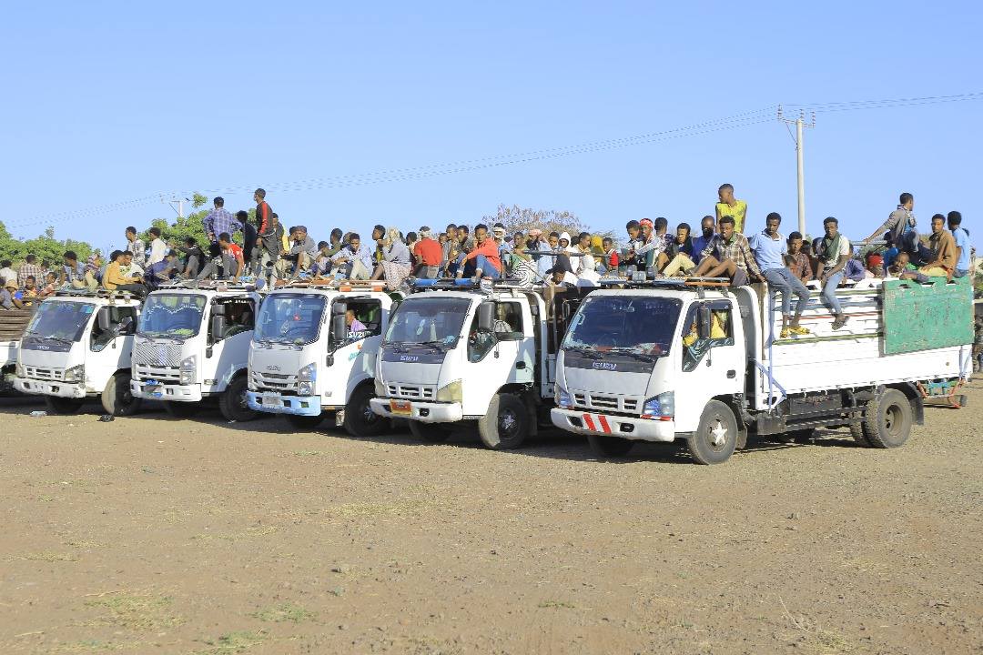 Read more about the article የመንግሥትንና የሕዝብን የሰላም ጥሪ የተቀበሉ ታጣቂዎች በቡርቃ የተሐድሶ ማሰልጠኛ ማዕከል አቀባበል ተደረገላቸው