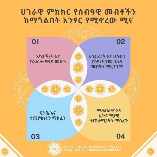 Read more about the article ሀገራዊ ምክክር የሰብዓዊ መብቶችን ከማጎልበት አንፃር የሚኖረው ሚና