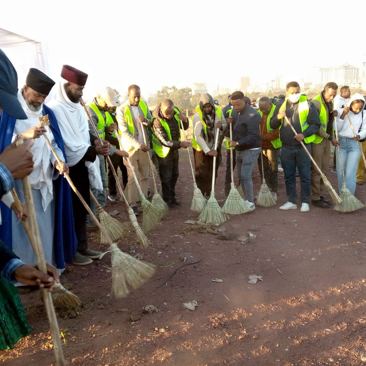 Read more about the article የጥምቀት በዓልን ምክንያት በማድረግ በቦሌ ክፍለ ከተማ የማሪያም የታቦታት ማደሪያ የጽዳት መርሐግብር ተካሄደ