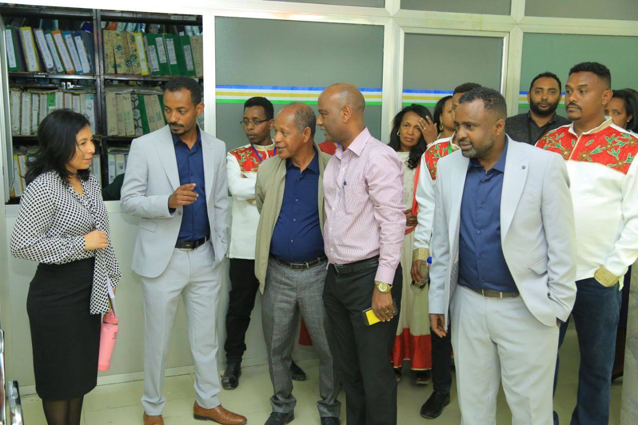 Read more about the article አገልግሎት አሰጣጡ ከጊዜ ወደ ጊዜ እየዘመነ በመምጣቱ ተደስተናል፡-የአሜሪካ ኤምባሲ ተወካዮች