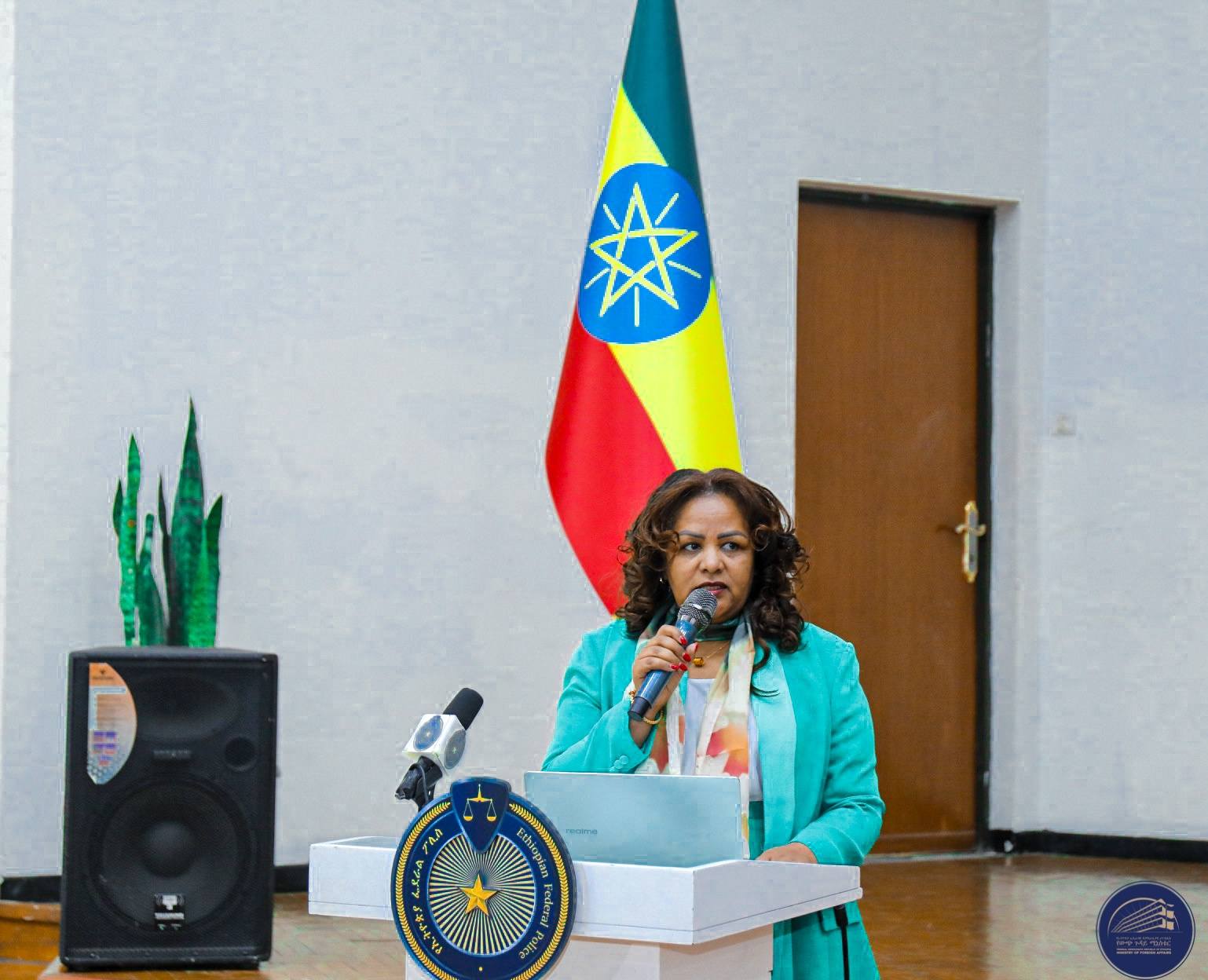 Read more about the article 38ኛውን አፍሪካ ኀብረት የመሪዎች ጉባኤ በላቀ ደረጃ ለማስተናገድ አስፈላጊ ዝግጅት ተደርጓል-አምባሳደር ብርቱካን አያኖ