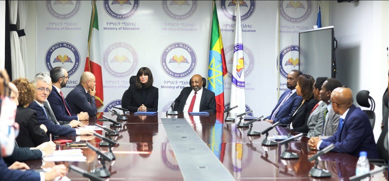 Read more about the article ኢትዮጵያ እና ጣሊያን በትምህርቱ ዘርፍ በጋራ ለመስራት የመግባቢያ ስምምነት ተፈራረሙ