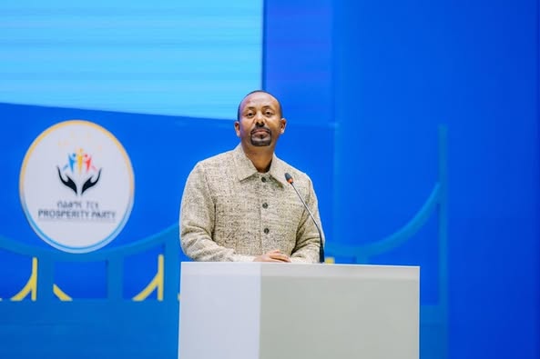 Read more about the article የብልፅግና ፓርቲ ፕሬዝደንት እና ጠቅላይ ሚኒስትር ዐቢይ አሕመድ (ዶ/ር) በሁለተኛው የብልጽግና ፓርቲ ጉባኤ ላይ ያደረጉት ንግግር አንኳር ነጥቦች፡-