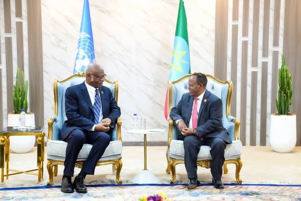 Read more about the article አፍሪካ በፀጥታው ምክር ቤት ድምፅን በድምፅ የመሻር ስልጣን እንዲኖራት ግልፅ አቋም ይዛለች – ፕሬዝዳንት ታየ አፅቀ ሥላሴ