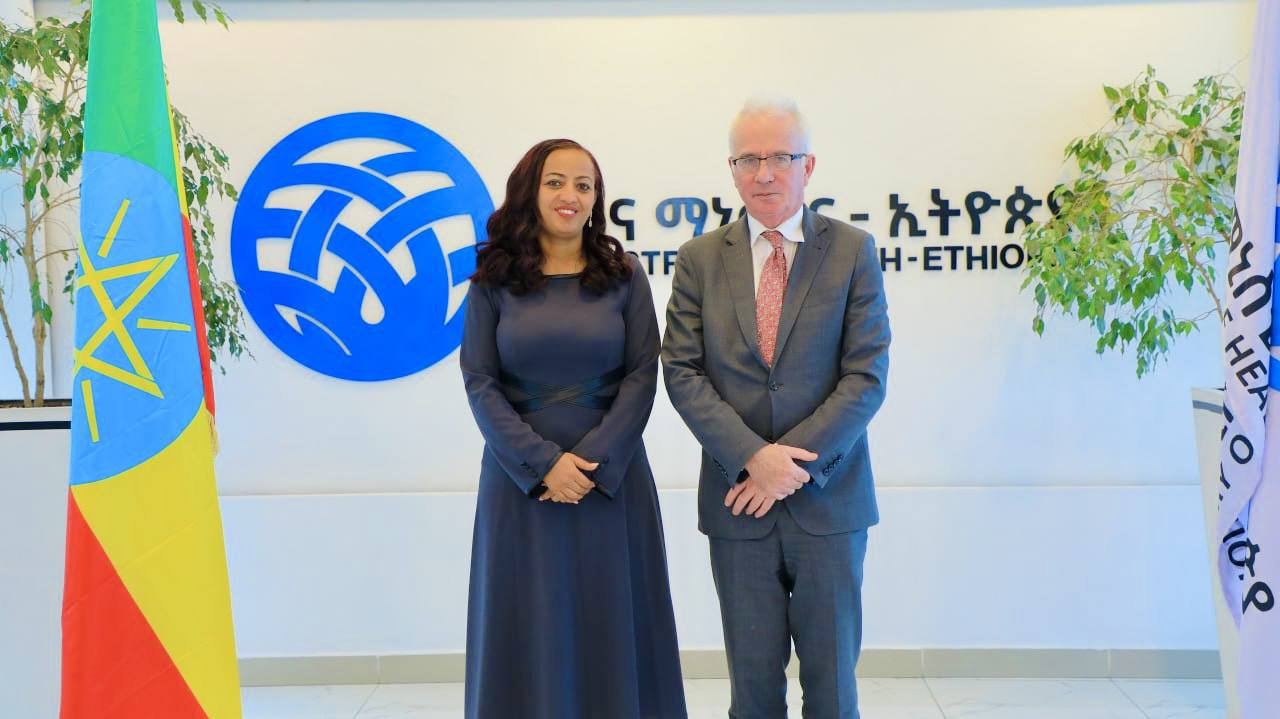 Read more about the article የጤና ሚኒስቴር ሚኒስትር ዶ/ር መቅደስ ዳባ ከግሎባል ፈንድ ዋና ዳይሬክተር ጋር በጤና ፋይናንስ እና በሽታ መከላከል ዙሪያ ተወያዩ