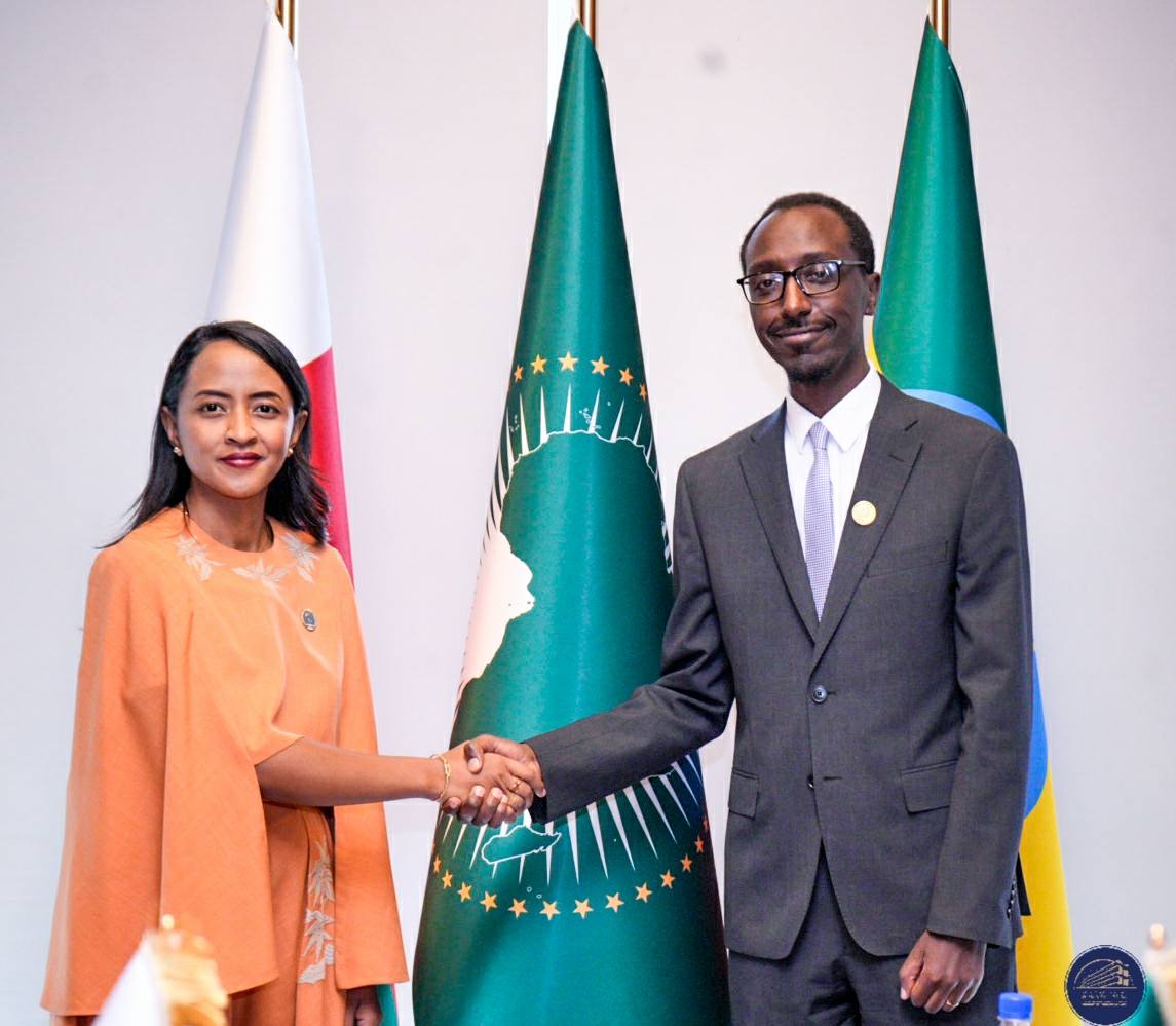 Read more about the article የውጭ ጉዳይ ሚኒስትር ጌዲዮን ጢሞቴዎስ (ዶ/ር) ከማዳጋስካር አቻቸው ጋር ተወያዩ