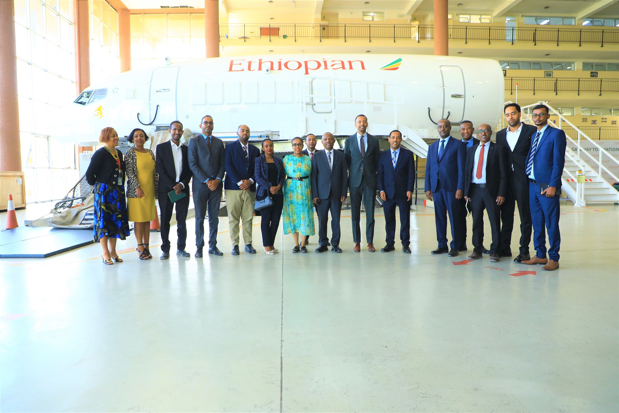 Read more about the article የኢትዮጵያ ኢንቨስትመንት ሆልዲንግስ ዋና ስራ አስፈፃሚ እና አመራር አባላት የኢትዮጵያ አየር መንገድን ጎበኙ