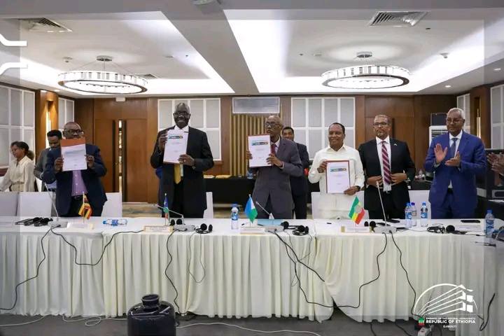 Read more about the article የጅቡቲ፣ ኢትዮጵያ፣ደቡብ ሱዳን፣ ዩጋንዳ ኮሪደር ባለስልጣን መመስረቻ የመግባቢያ ሰነድ ተፈረመ