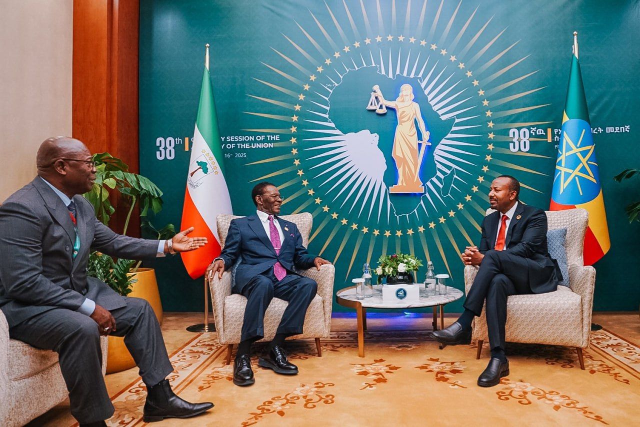 Read more about the article ጠቅላይ ሚኒስትር ዐቢይ አሕመድ (ዶ/ር) ከኢኳቶሪያል ጊኒ ፕሬዝደንት ጋር ተወያዩ