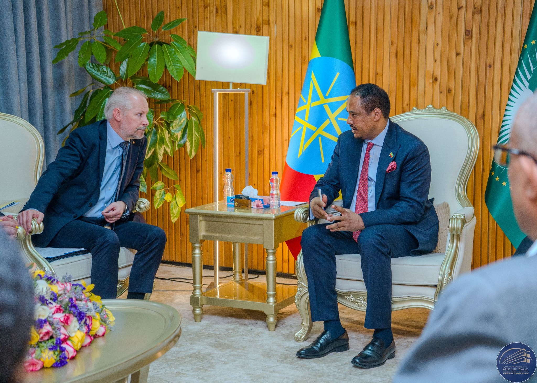 Read more about the article ኢትዮጵያ እና ስዊድን የሀገራቱ ግንኙነት የበለጠ እንዲጠናከር በሚያደርጉ ጉዳዮች ላይ ተወያዩ